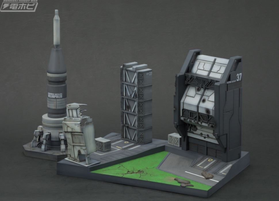 Realistic Model Series Mobile Suit Gundam SEED (for 1/144 HG Series) G Structure [GS06] Heliopolis Battle Stage