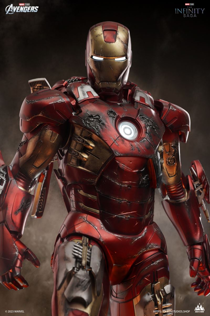 Iron Man Mark7 Battle Damaged Edition - Avenger 1/3
