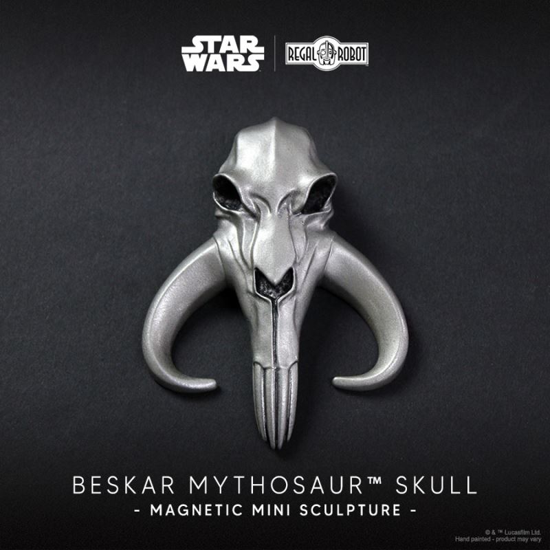 BESKAR MYTHOSAUR SKULL MAGNET