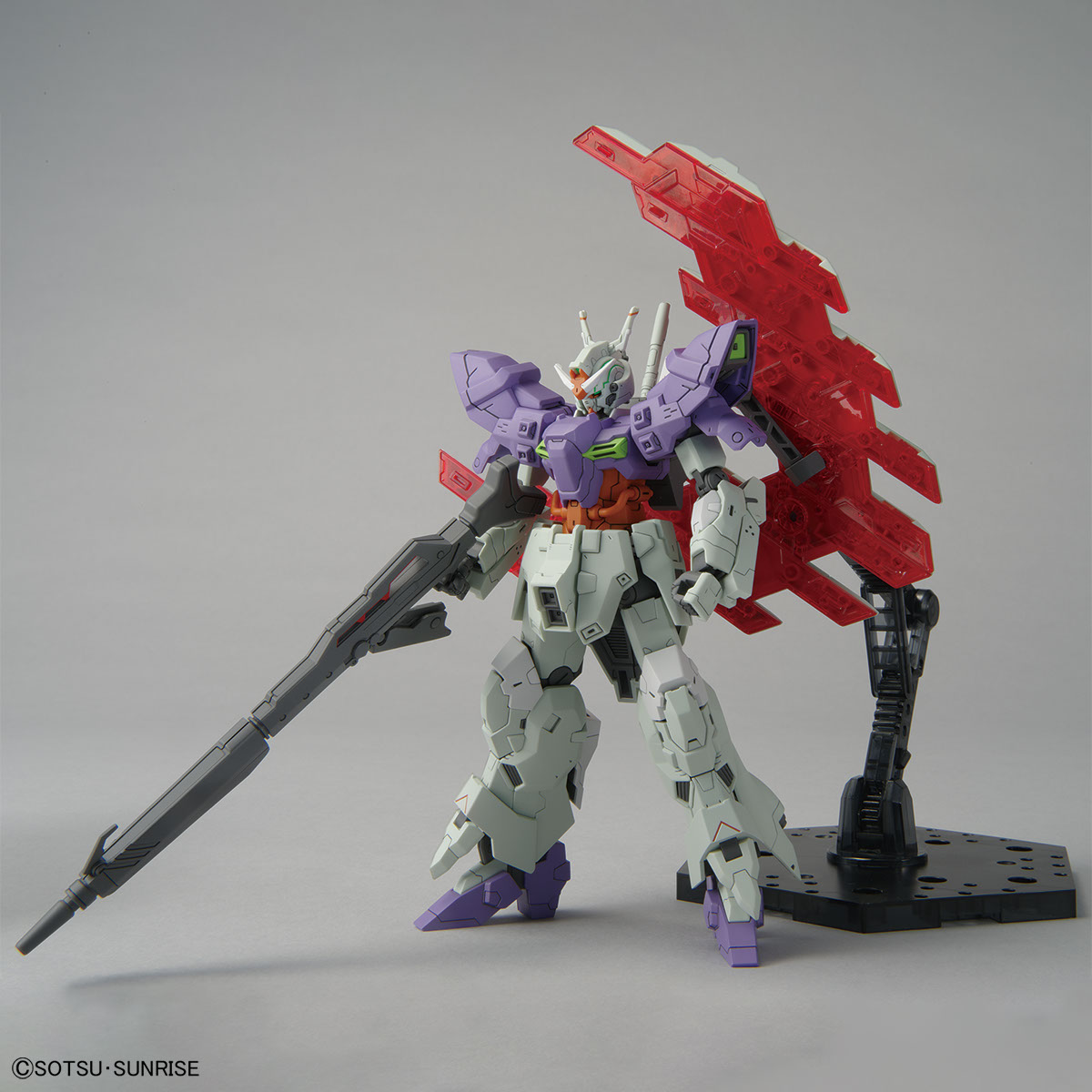 HG 1/144 Gundam Base Limited Moon Gundam (Equipped with Long Rifle)