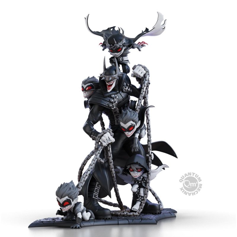 The Batman Who Laughs Black-and-White Q-Master Statue