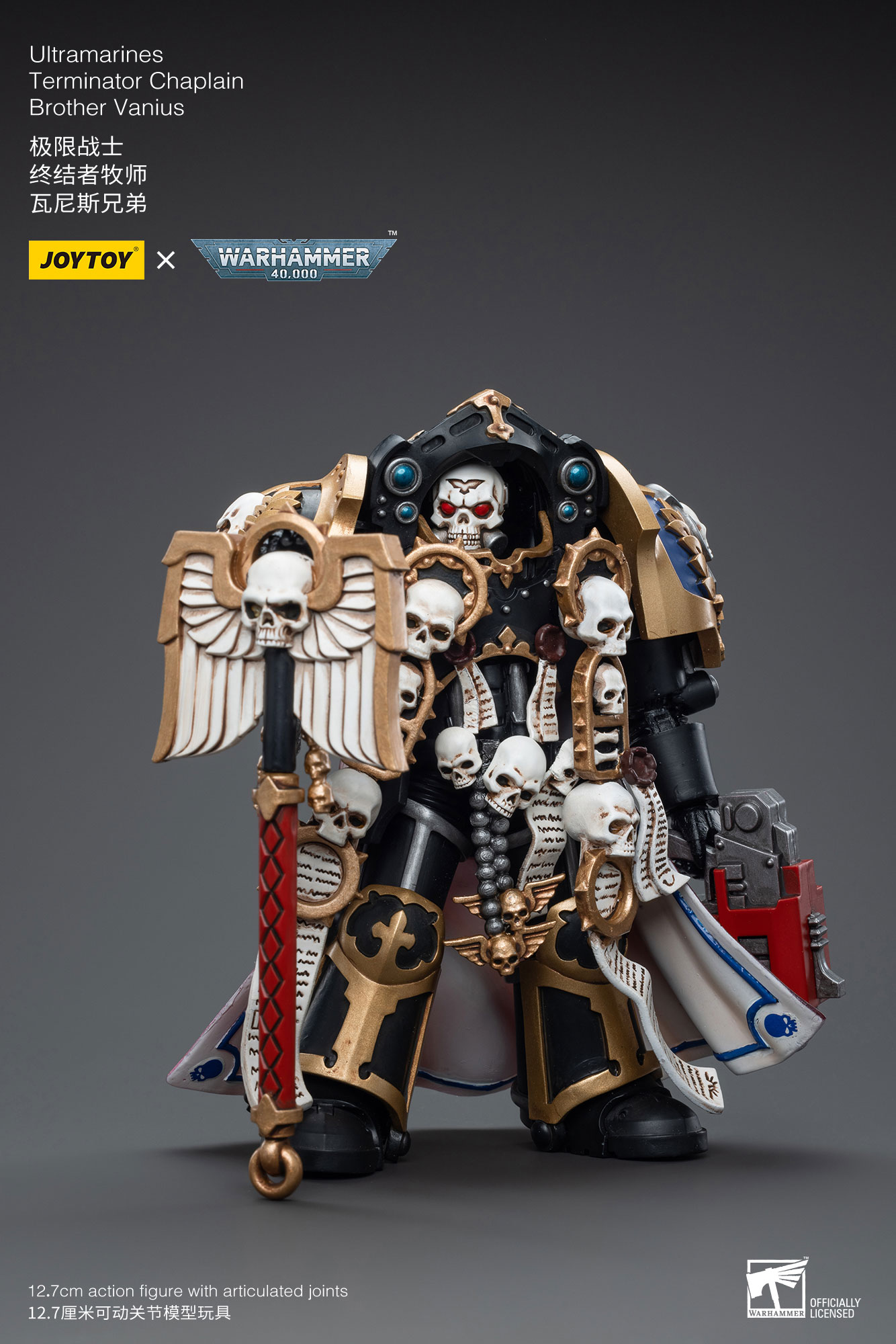 Ultramarines Terminator Chaplain Brother Vanius