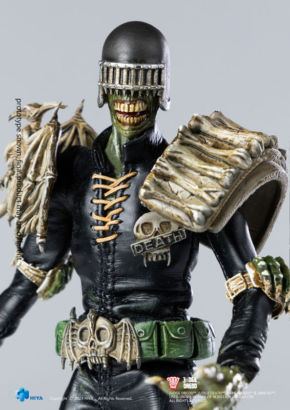 Judge Dredd 1/12 Action Figure Judge Death
