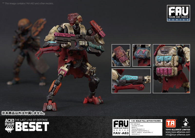 Acid Rain 1/18 Scale FAV-A83 Beset