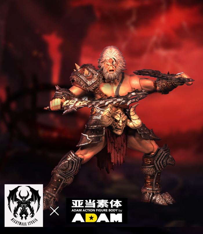 Dark Asylum-Barbarian Berserker 1/12