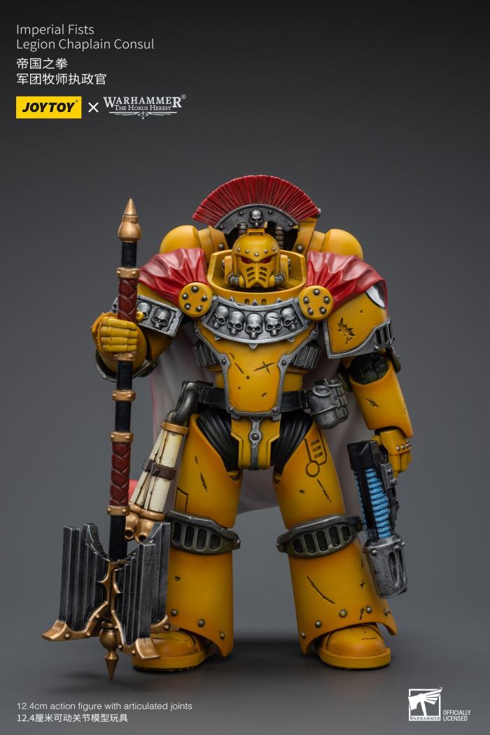 Imperial Fists-Legion Chaplain Archon/MkIII Legion Tactical Squad/MkIII Legion Predator Squad 1/18
