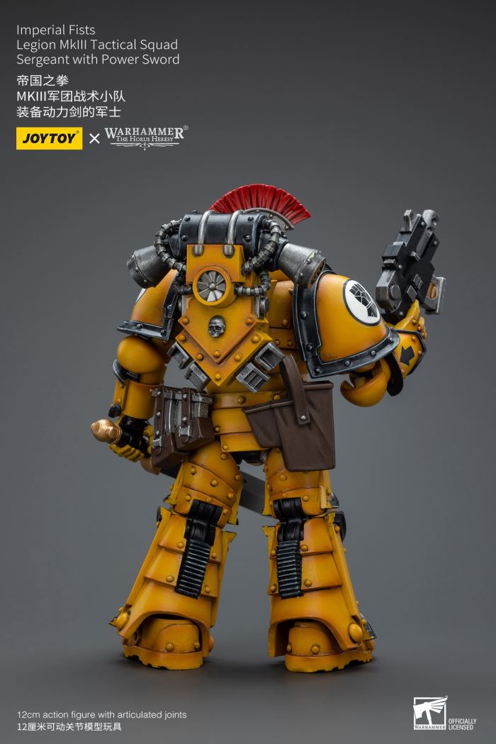 Imperial Fists-Legion Chaplain Archon/MkIII Legion Tactical Squad/MkIII Legion Predator Squad 1/18