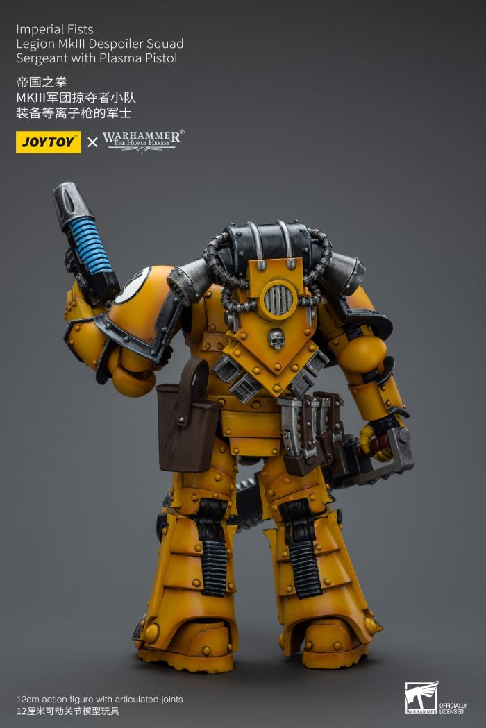Imperial Fists-Legion Chaplain Archon/MkIII Legion Tactical Squad/MkIII Legion Predator Squad 1/18