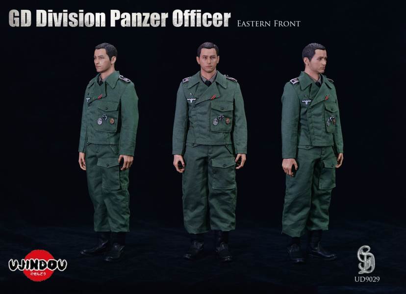 World War II German GD Division Armored Troops 1/6