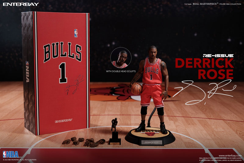 NBA Collection/ Derrick Rose 1/6 Collectible Figure Special Edition