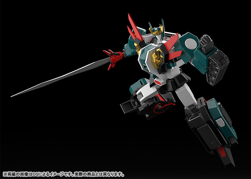 THE GATTAI The Brave Fighter of Legend Da-Garn Seven Changer