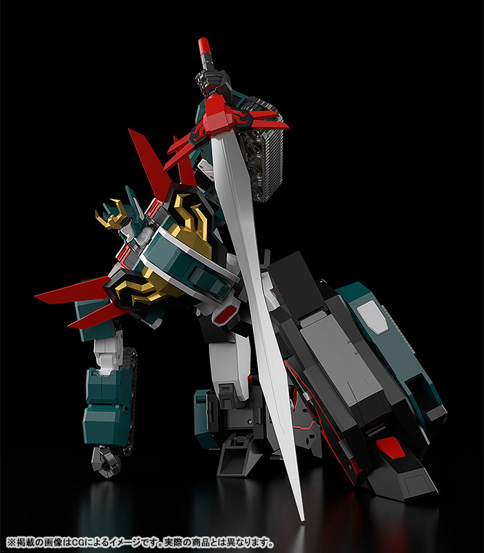 THE GATTAI The Brave Fighter of Legend Da-Garn Seven Changer