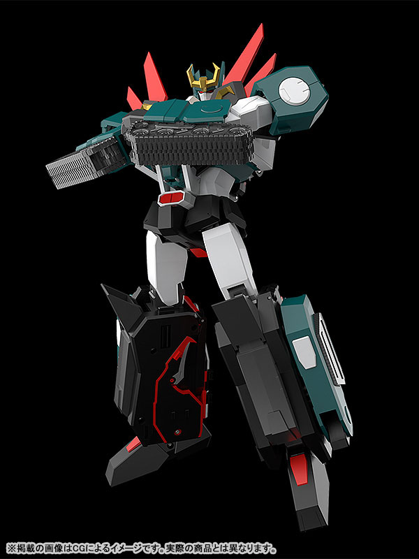 THE GATTAI The Brave Fighter of Legend Da-Garn Seven Changer