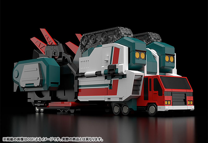 THE GATTAI The Brave Fighter of Legend Da-Garn Seven Changer