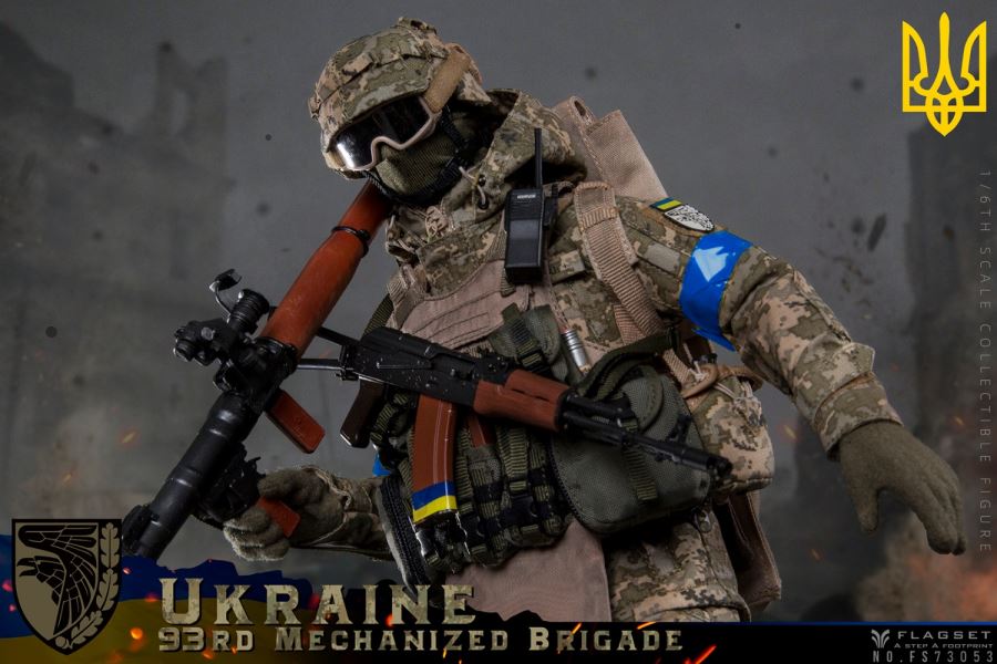 Ukraine 93rd Mechanized Brigade - Anti tank gunner 1/6