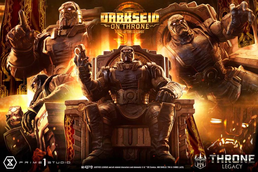 Justice League (Comics) Darkseid on Throne (Design by Carlos D'Anda) DX