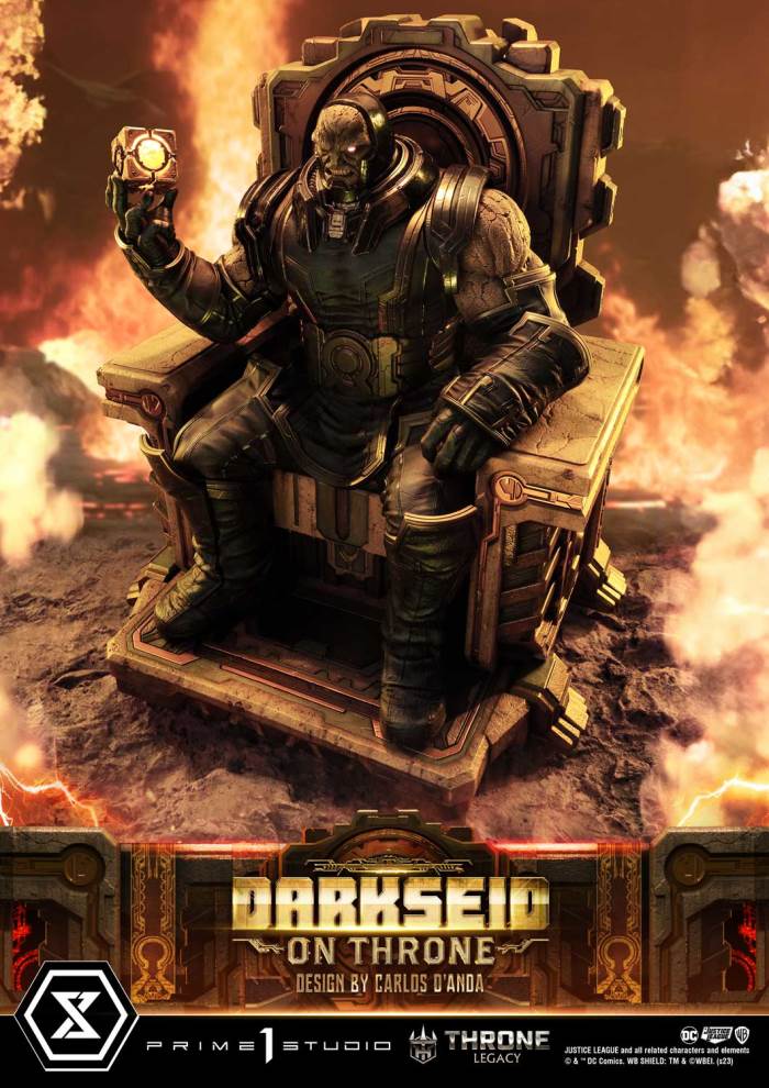Justice League (Comics) Darkseid on Throne (Design by Carlos D'Anda) DX