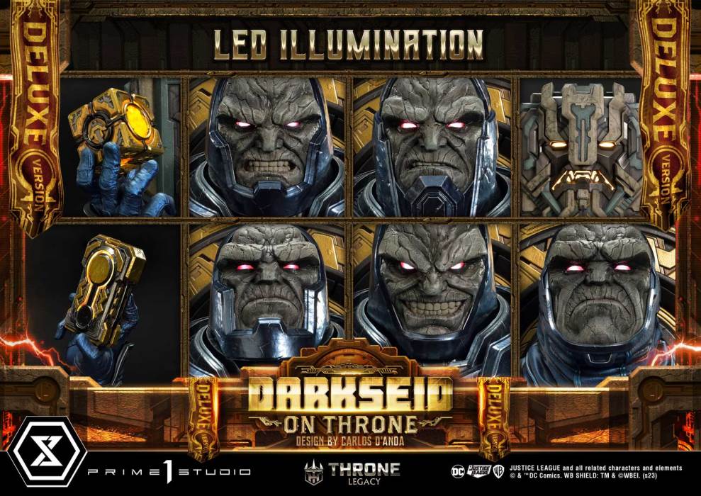 Justice League (Comics) Darkseid on Throne (Design by Carlos D'Anda) DX