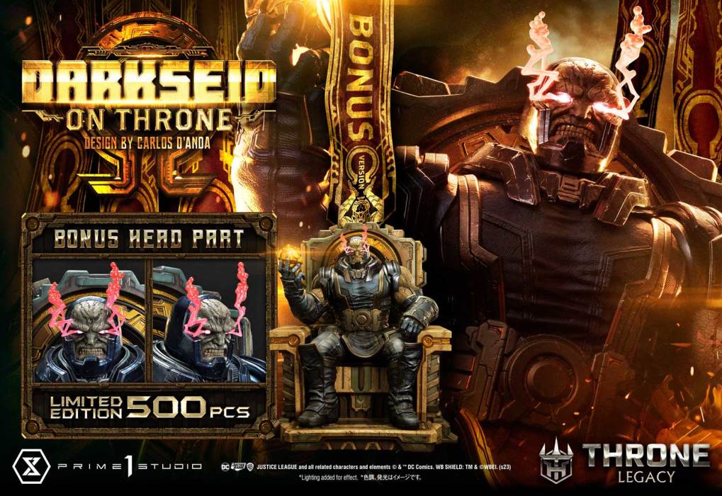 Justice League (Comics) Darkseid on Throne (Design by Carlos D'Anda) DX