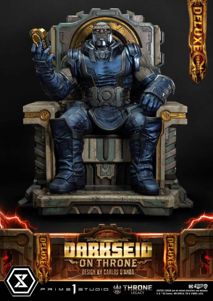 Justice League (Comics) Darkseid on Throne (Design by Carlos D'Anda) DX