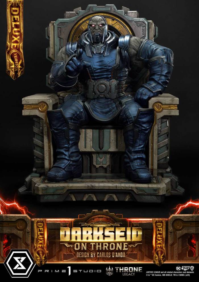 Justice League (Comics) Darkseid on Throne (Design by Carlos D'Anda) DX