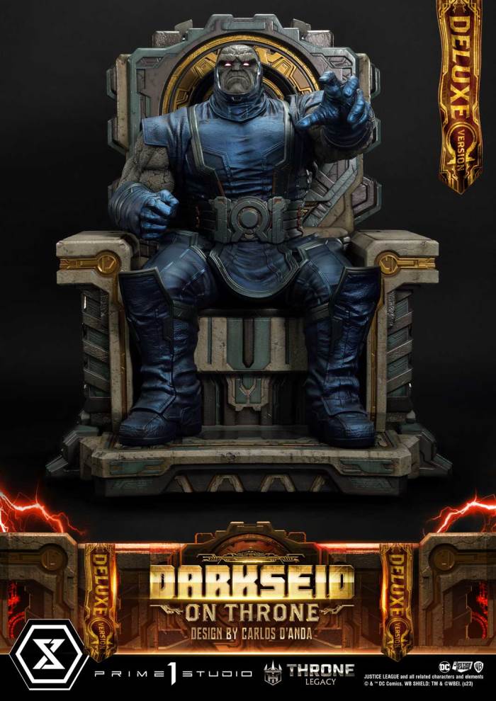 Justice League (Comics) Darkseid on Throne (Design by Carlos D'Anda) DX