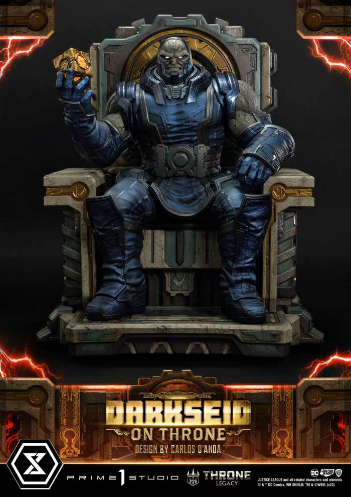 Justice League (Comics) Darkseid on Throne (Design by Carlos D'Anda) DX