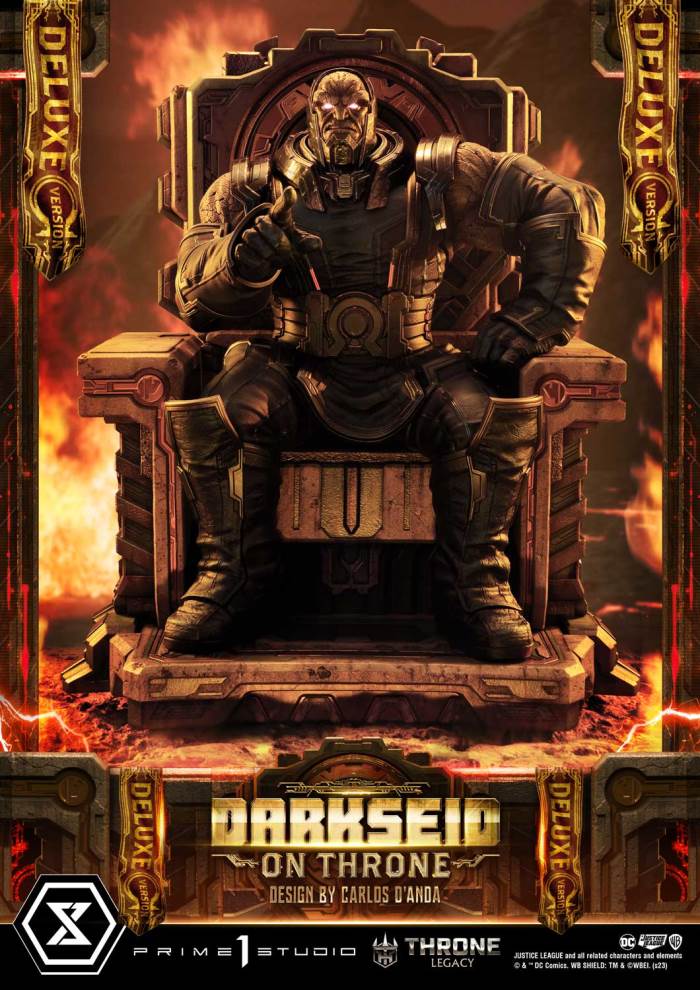 Justice League (Comics) Darkseid on Throne (Design by Carlos D'Anda) DX