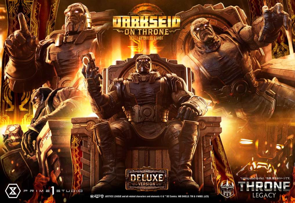 Justice League (Comics) Darkseid on Throne (Design by Carlos D'Anda) DX