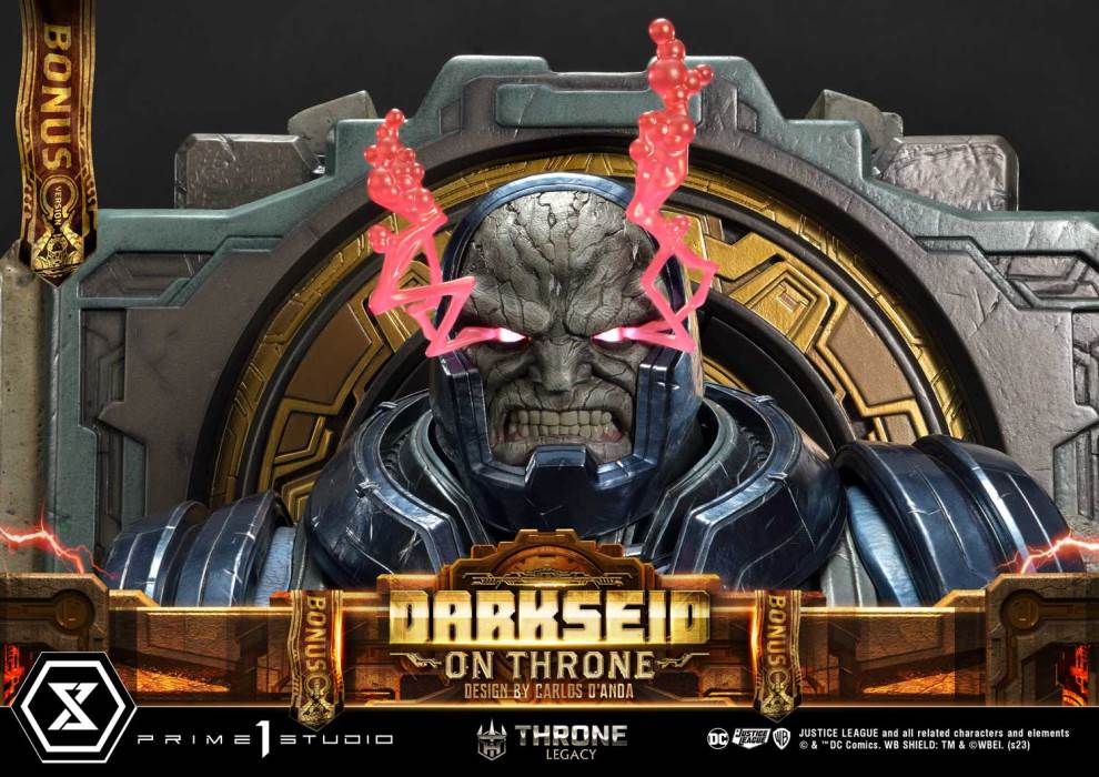 Justice League (Comics) Darkseid on Throne (Design by Carlos D'Anda) DX