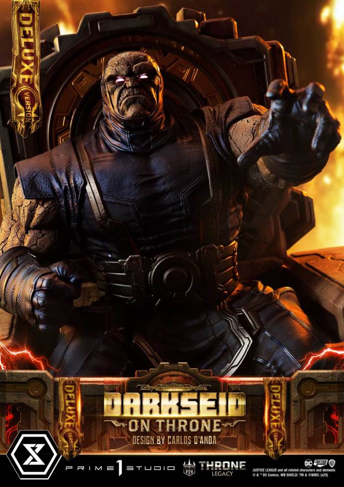 Justice League (Comics) Darkseid on Throne (Design by Carlos D'Anda) DX