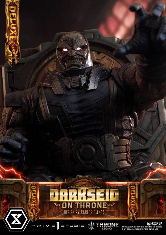 Justice League (Comics) Darkseid on Throne (Design by Carlos D'Anda) DX