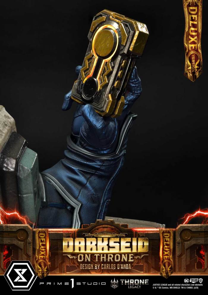 Justice League (Comics) Darkseid on Throne (Design by Carlos D'Anda) DX