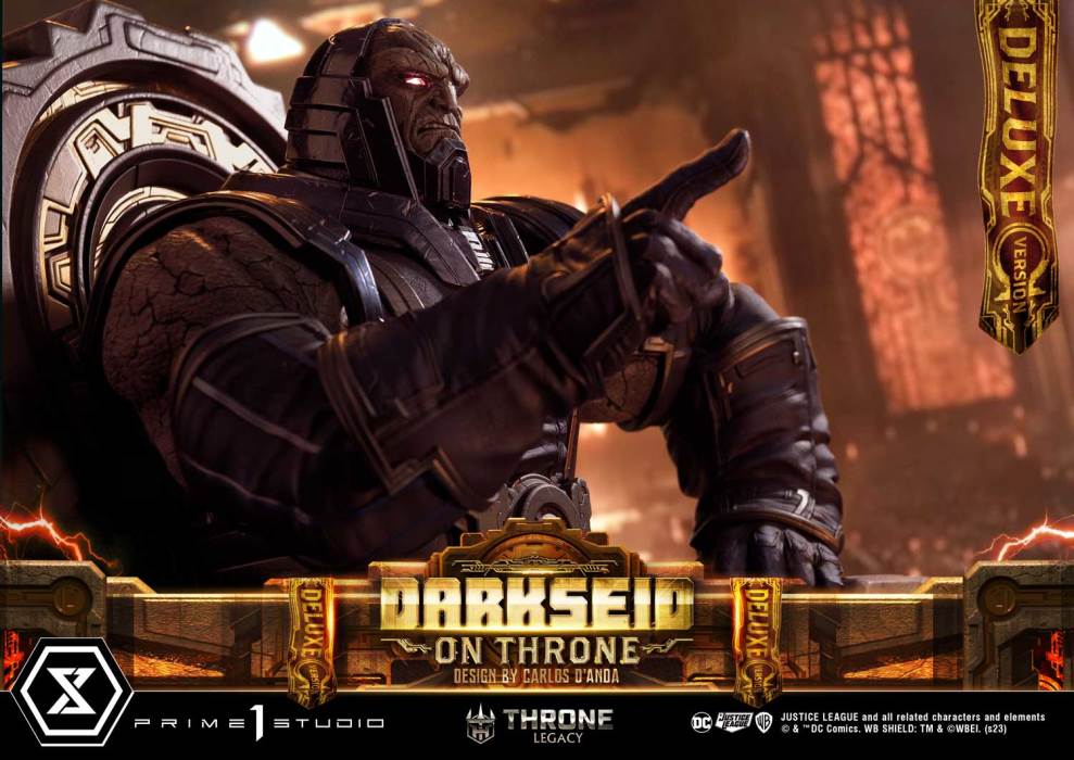Justice League (Comics) Darkseid on Throne (Design by Carlos D'Anda) DX