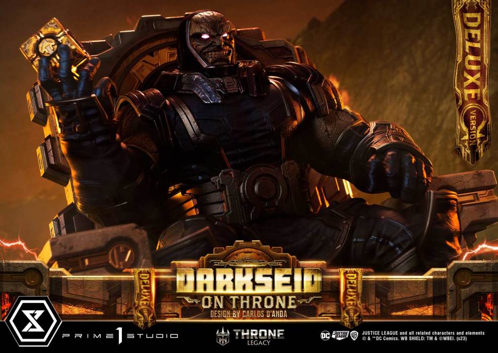 Justice League (Comics) Darkseid on Throne (Design by Carlos D'Anda) DX