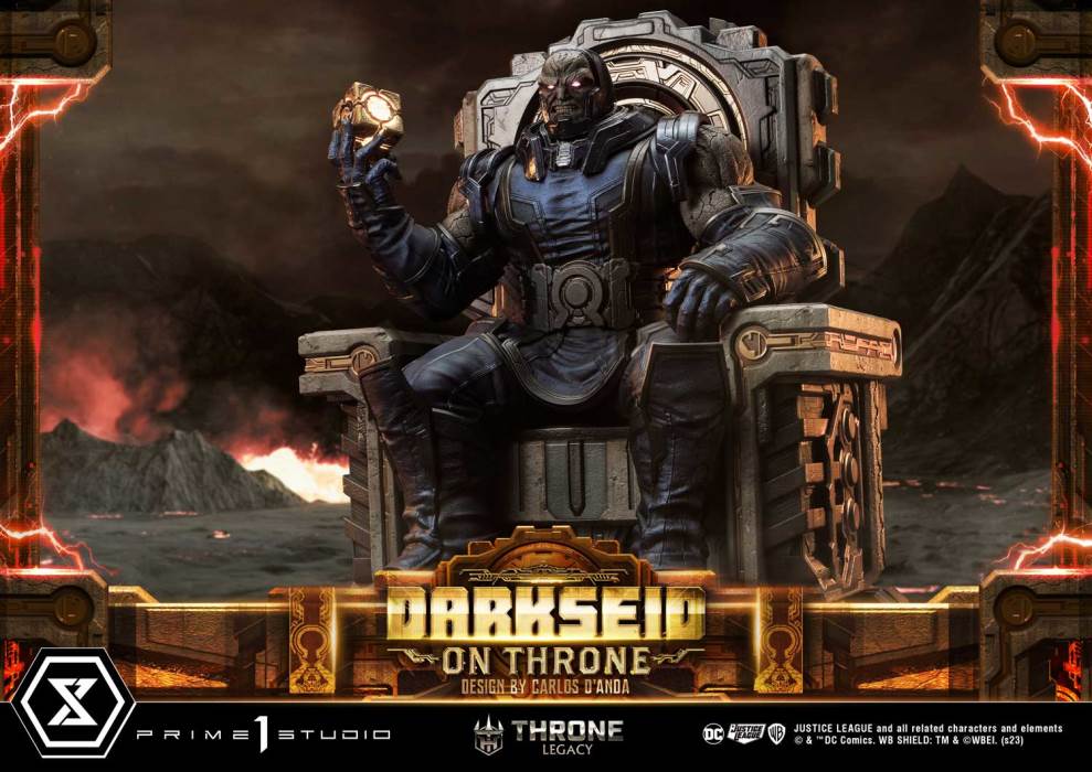 Justice League (Comics) Darkseid on Throne (Design by Carlos D'Anda) DX