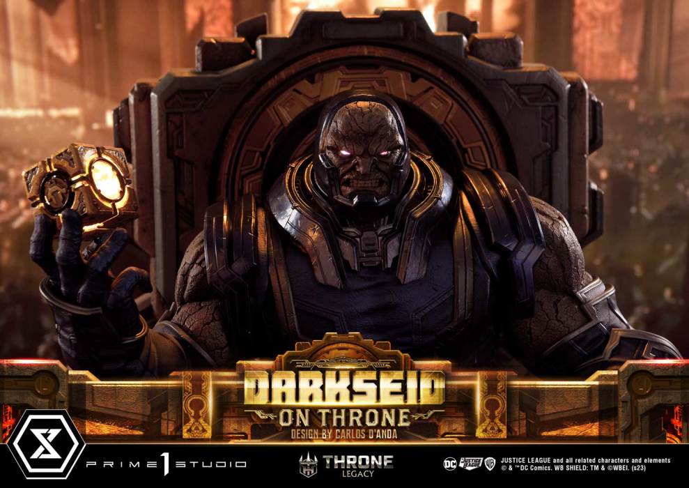 Justice League (Comics) Darkseid on Throne (Design by Carlos D'Anda) DX