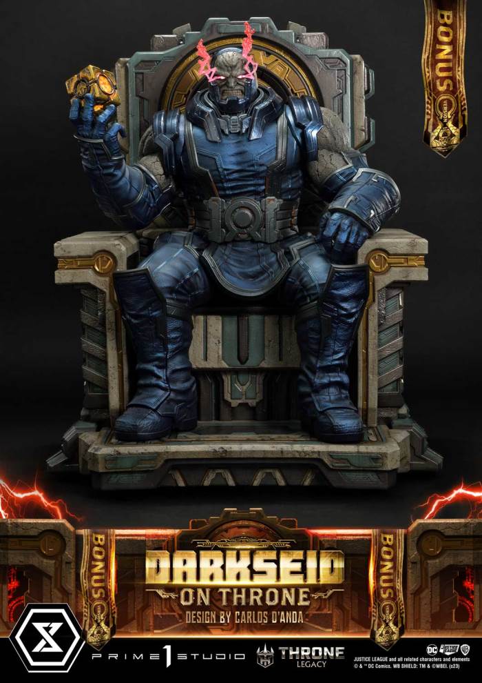 Justice League (Comics) Darkseid on Throne (Design by Carlos D'Anda) DX