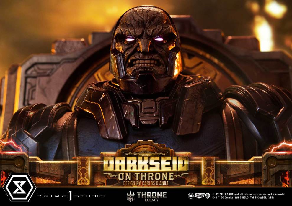 Justice League (Comics) Darkseid on Throne (Design by Carlos D'Anda) DX