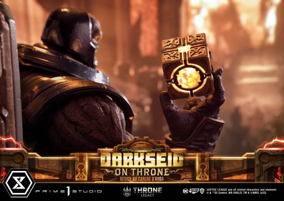 Justice League (Comics) Darkseid on Throne (Design by Carlos D'Anda) DX