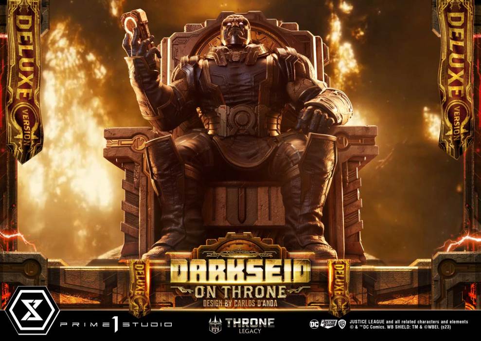 Justice League (Comics) Darkseid on Throne (Design by Carlos D'Anda) DX