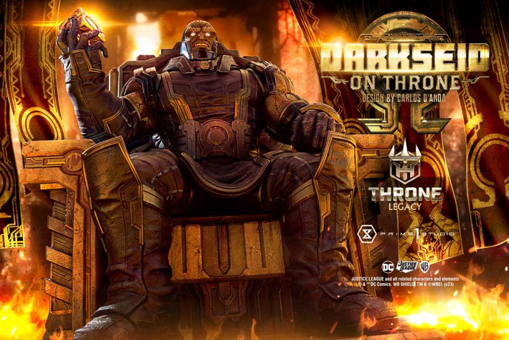 Justice League (Comics) Darkseid on Throne (Design by Carlos D'Anda)