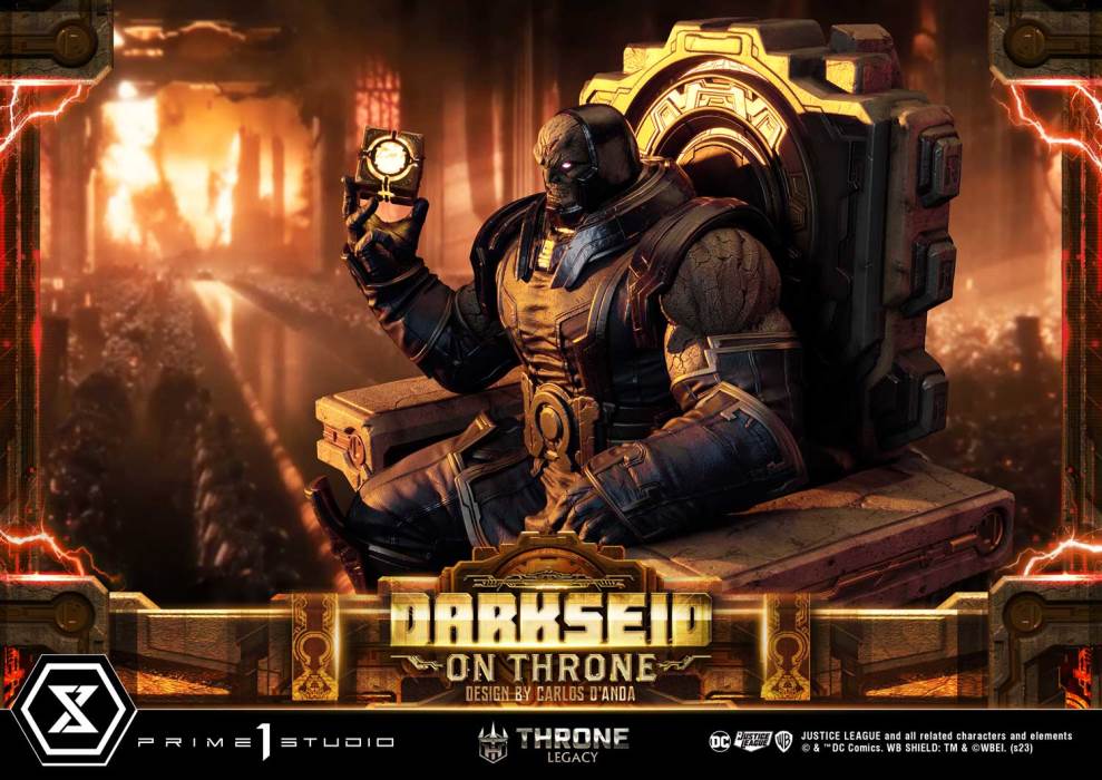 Justice League (Comics) Darkseid on Throne (Design by Carlos D'Anda)