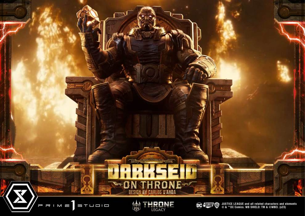 Justice League (Comics) Darkseid on Throne (Design by Carlos D'Anda)