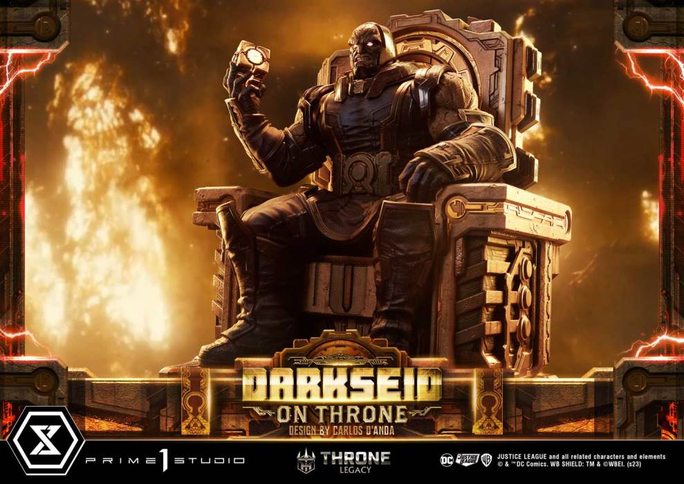 Justice League (Comics) Darkseid on Throne (Design by Carlos D'Anda)