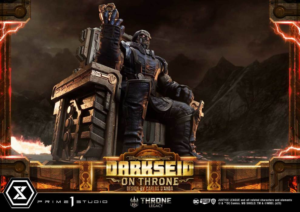 Justice League (Comics) Darkseid on Throne (Design by Carlos D'Anda)
