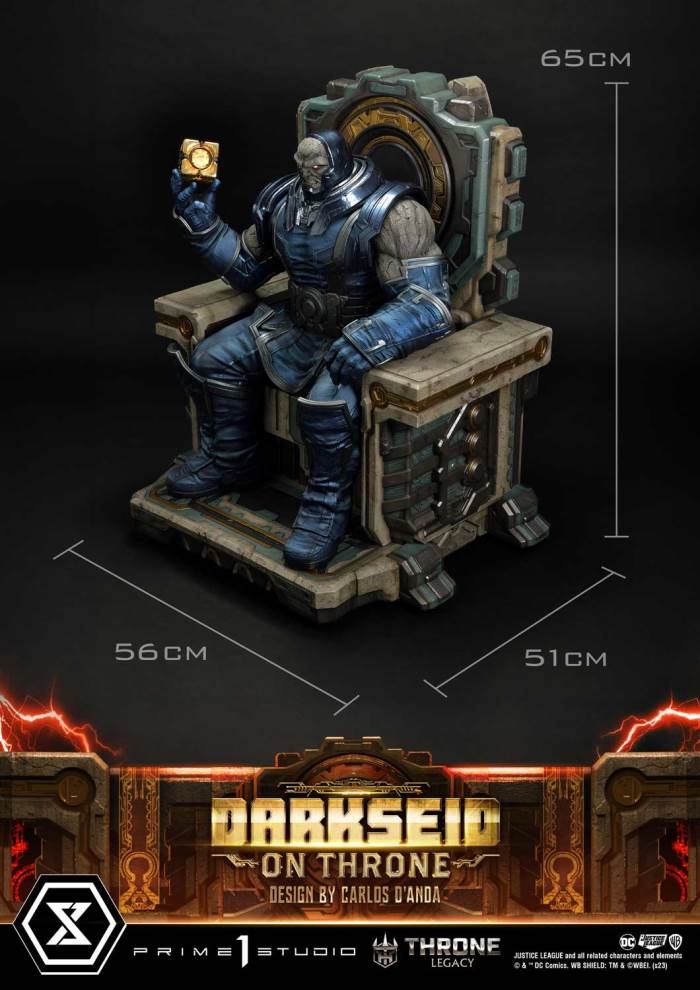 Justice League (Comics) Darkseid on Throne (Design by Carlos D'Anda)