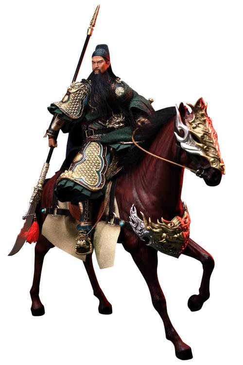 Handheld Three Kingdoms - Five Tiger Generals Guan Yu, Zhao Yun, Zhang Fei, Ma Chao, Huang Zhong, Liu Bei 1/12