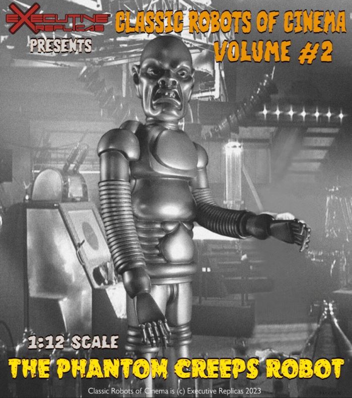 THE PHANTOM CREEPS ROBOT AKA DR. ZORKA'S ROBOT 1/6