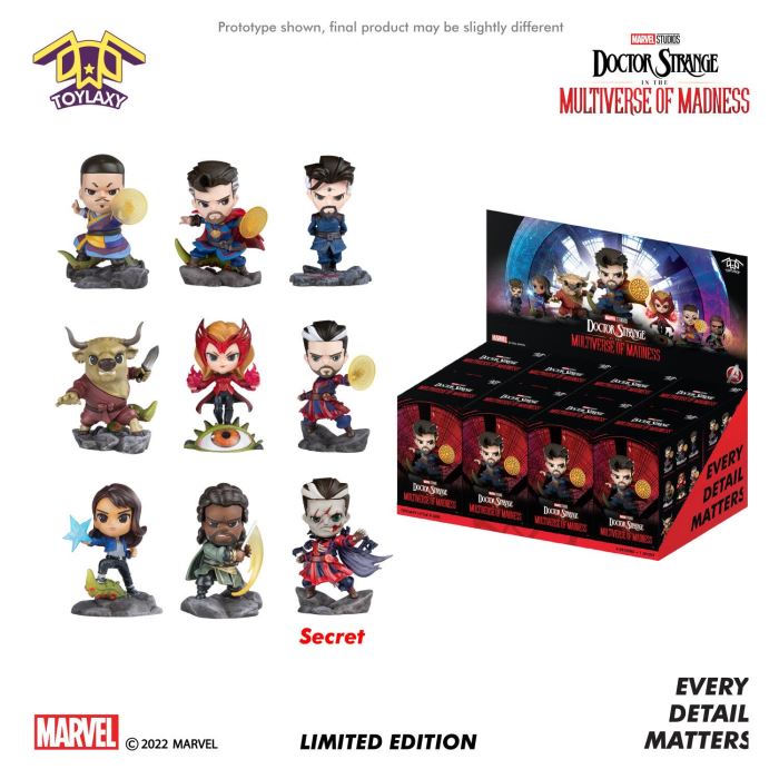 Marvel Figure Blind Box - Black Panther Series/Doctor Strange Series/Thor Series